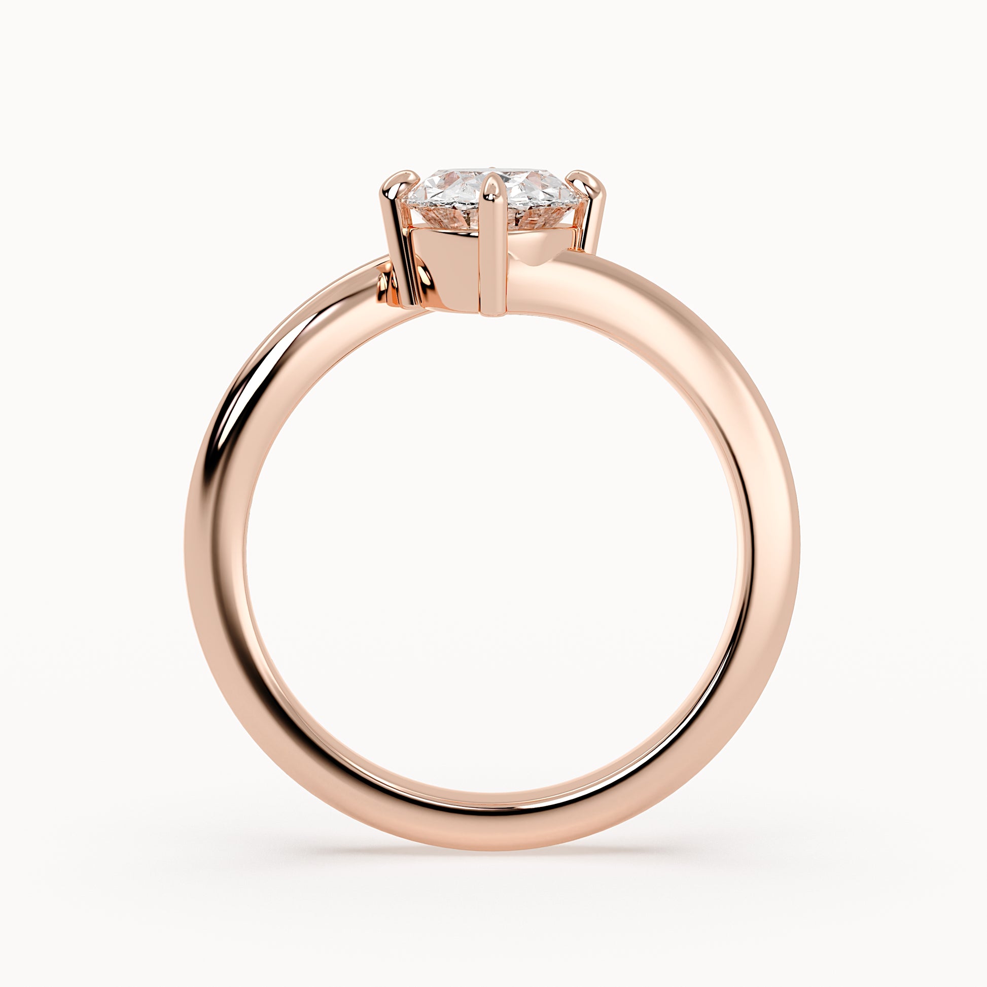 Lily - Rose Gold - lily-RG-oval-front