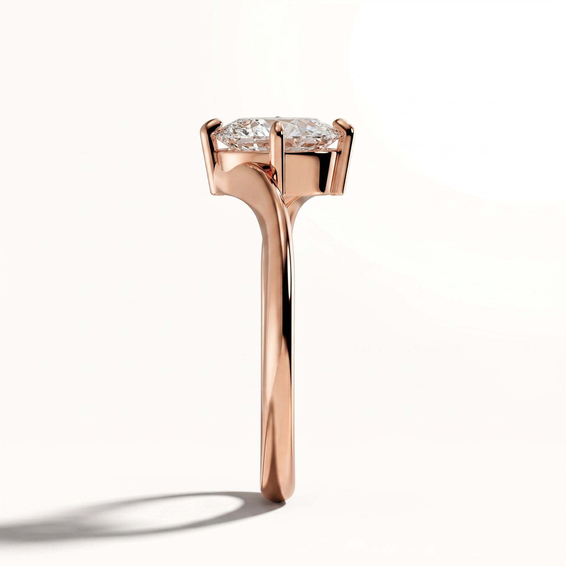 Lily - Rose Gold - lily-RG-oval-side