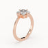 Lily - Rose Gold - lily-RG-princess-angle