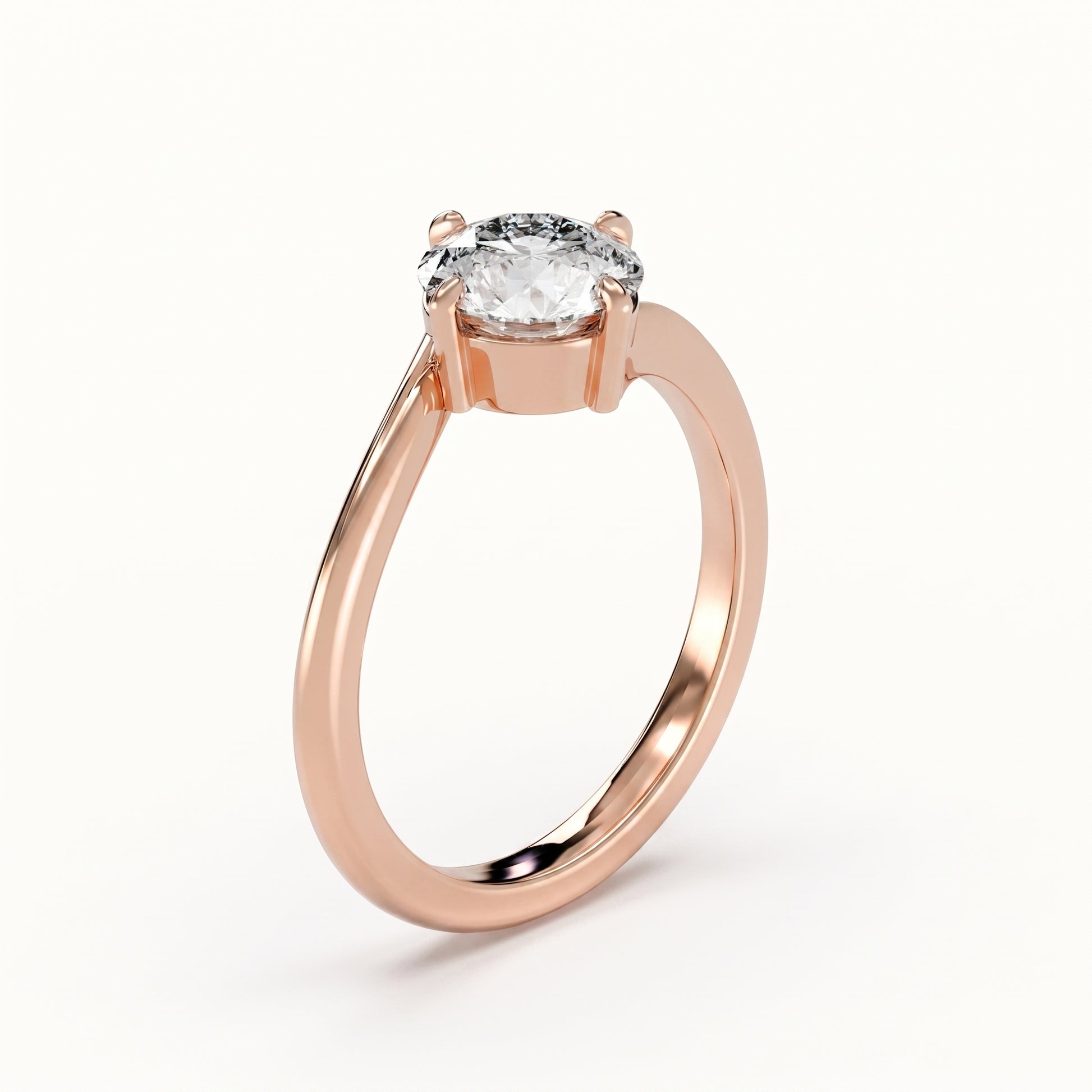 Lily - Rose Gold - lily-RG-round-angle