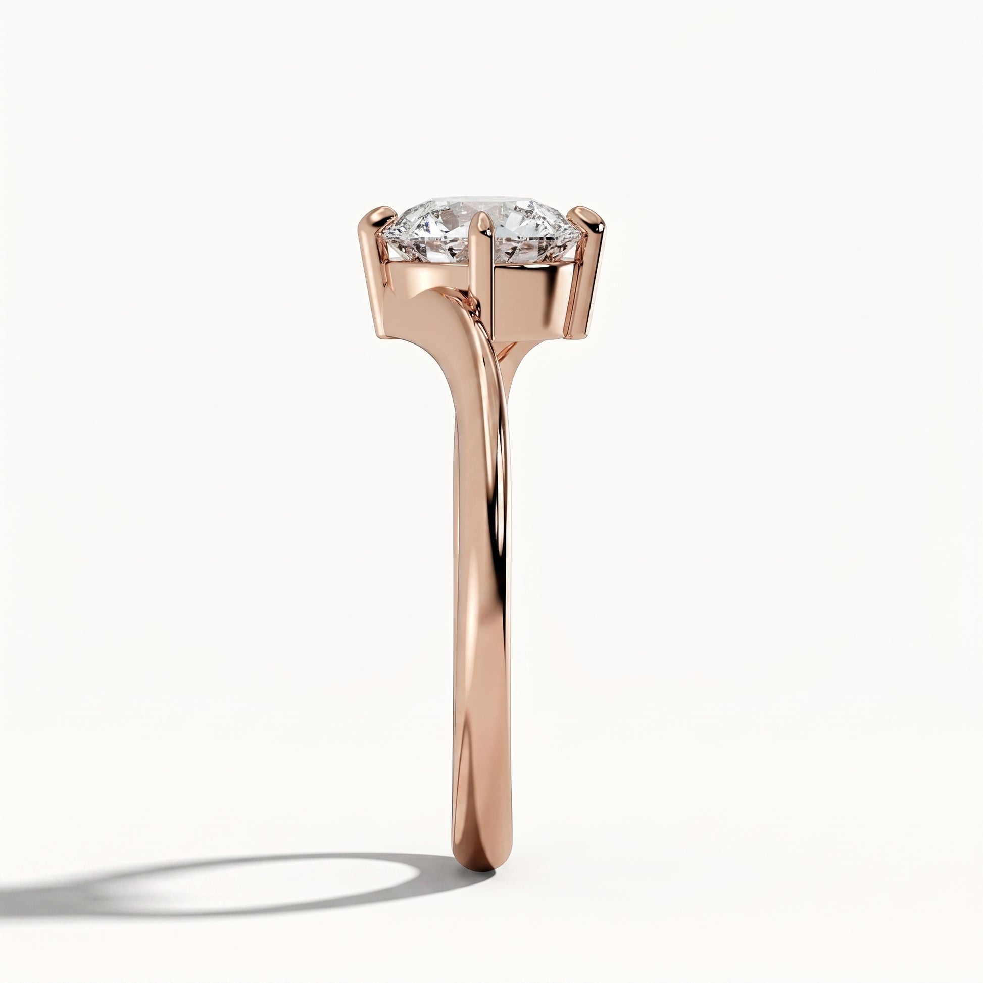 Lily - Rose Gold - lily-RG-round-side