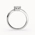 Lily - White Gold - lily-WG-emerald-front