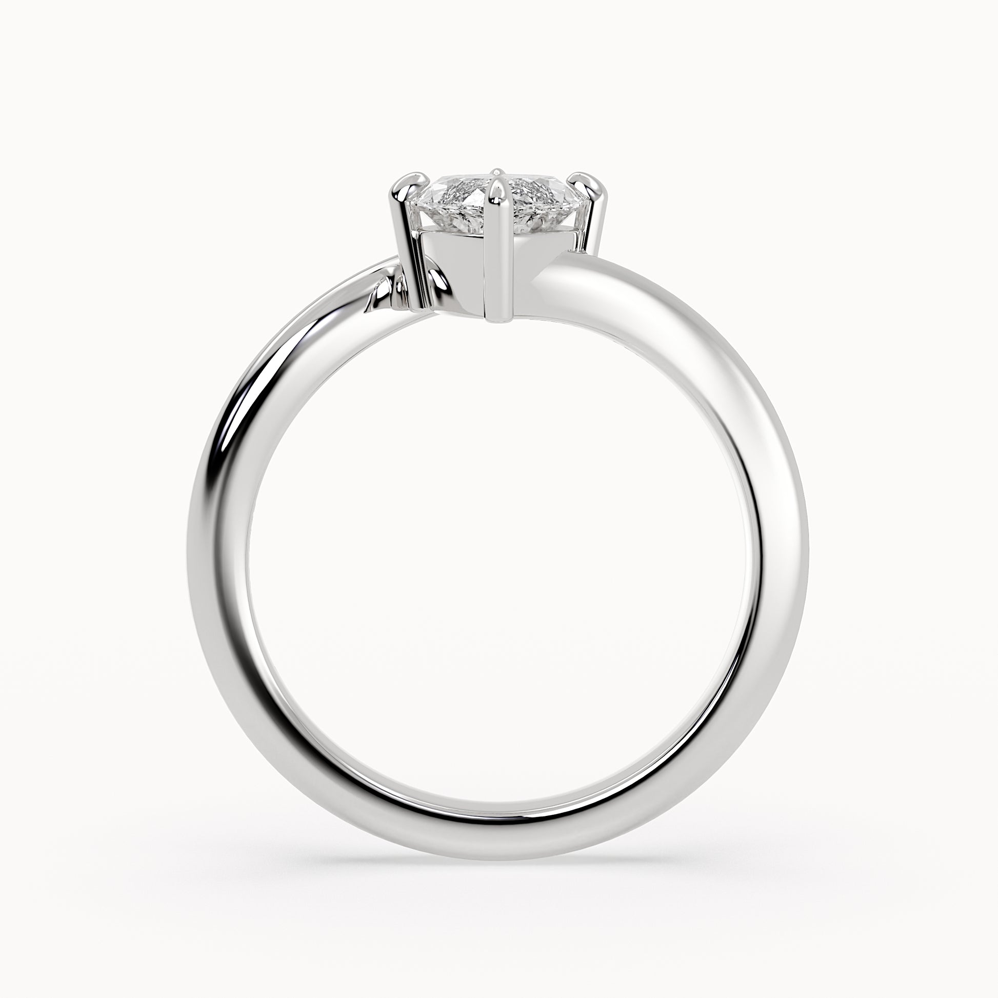Lily - White Gold - lily-WG-marquise-front