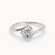 Lily - Classic Four-Prong Lab Grown Diamond Engagement Ring - Oval