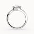 Lily - White Gold - lily-WG-round-front