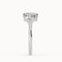 Lily - White Gold - lily-WG-round-side