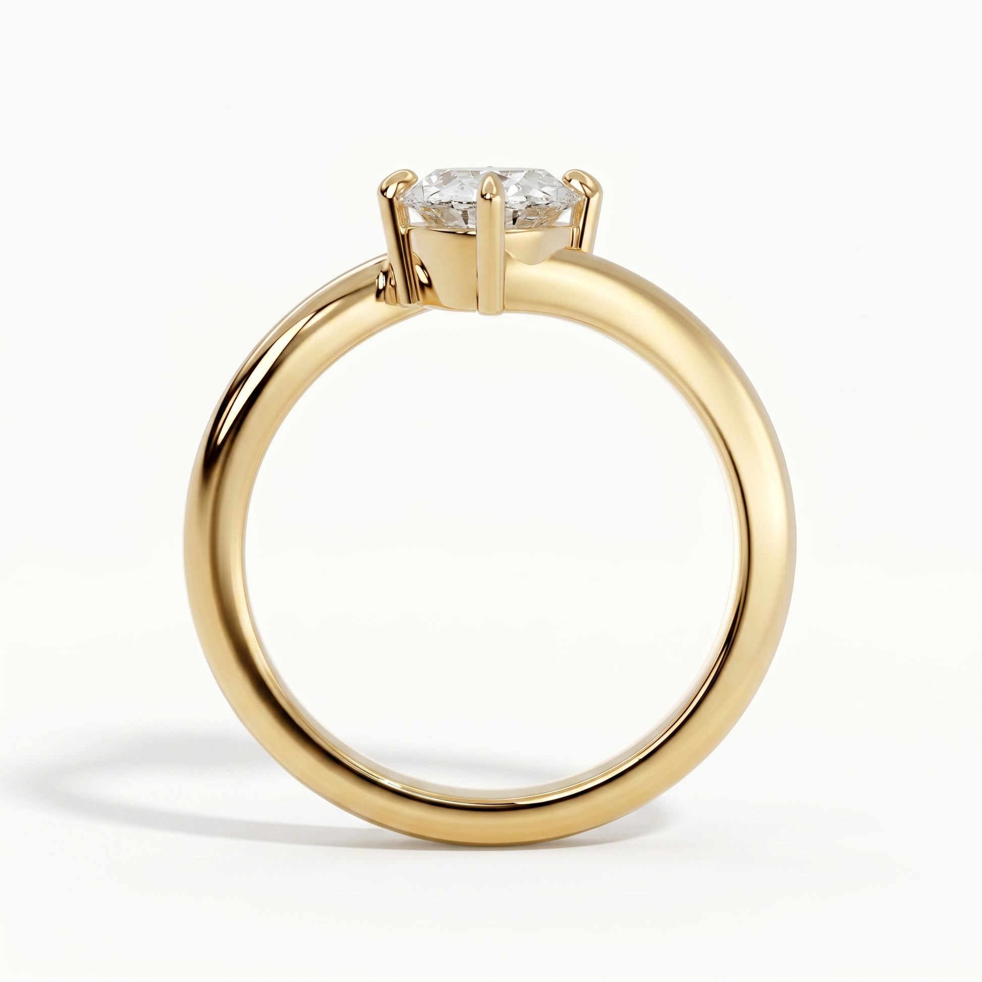 Lily - Yellow Gold - lily-YG-oval-front