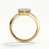 Lily - Yellow Gold - lily-YG-princess-front