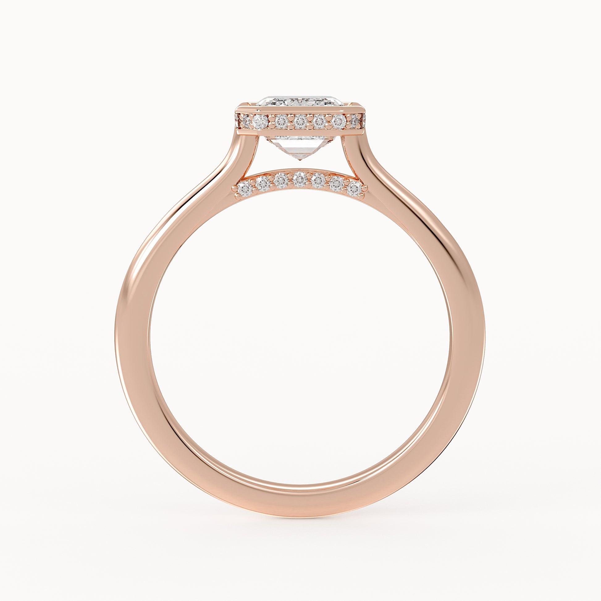 Lorelai - Rose Gold - lorelai-RG-emerald-front