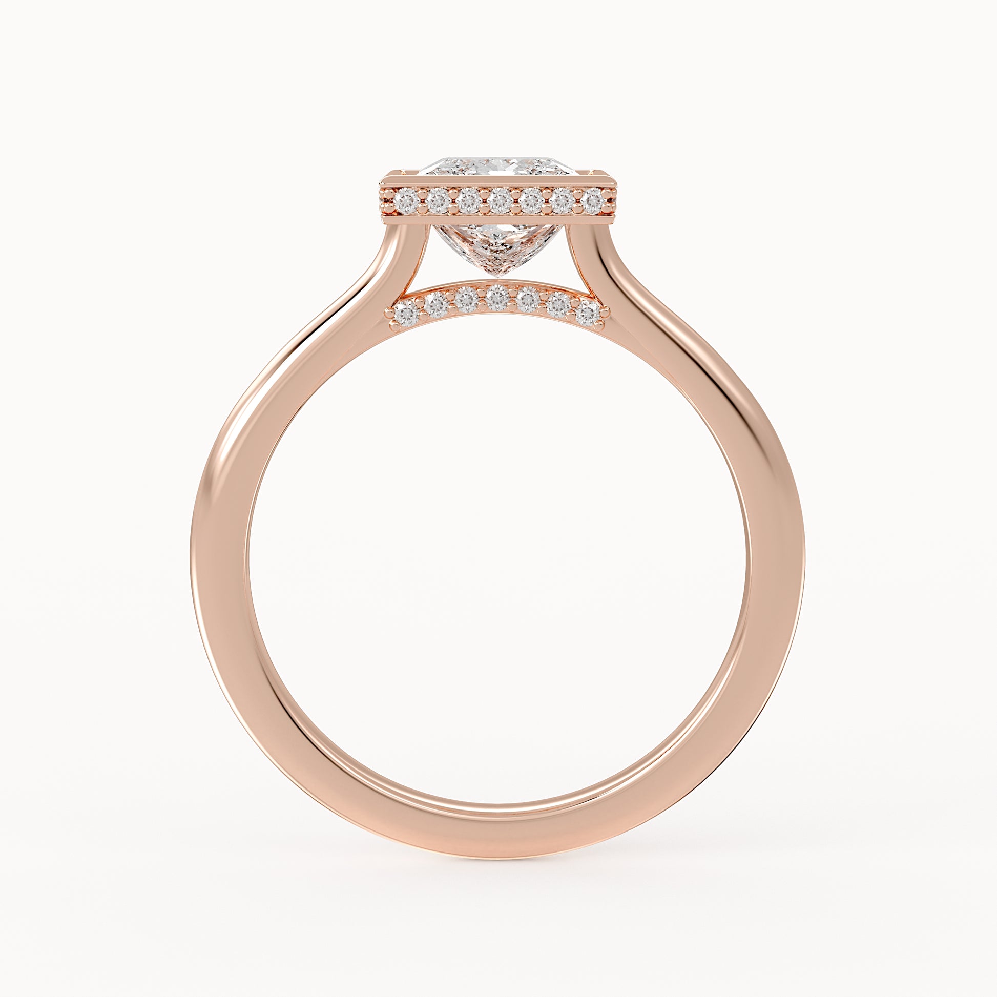 Lorelai - Rose Gold - lorelai-RG-princess-front