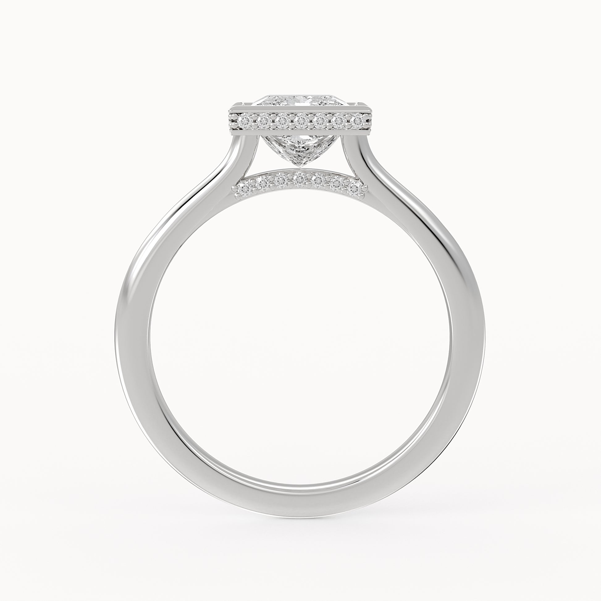Lorelai - White Gold - lorelai-WG-princess-front