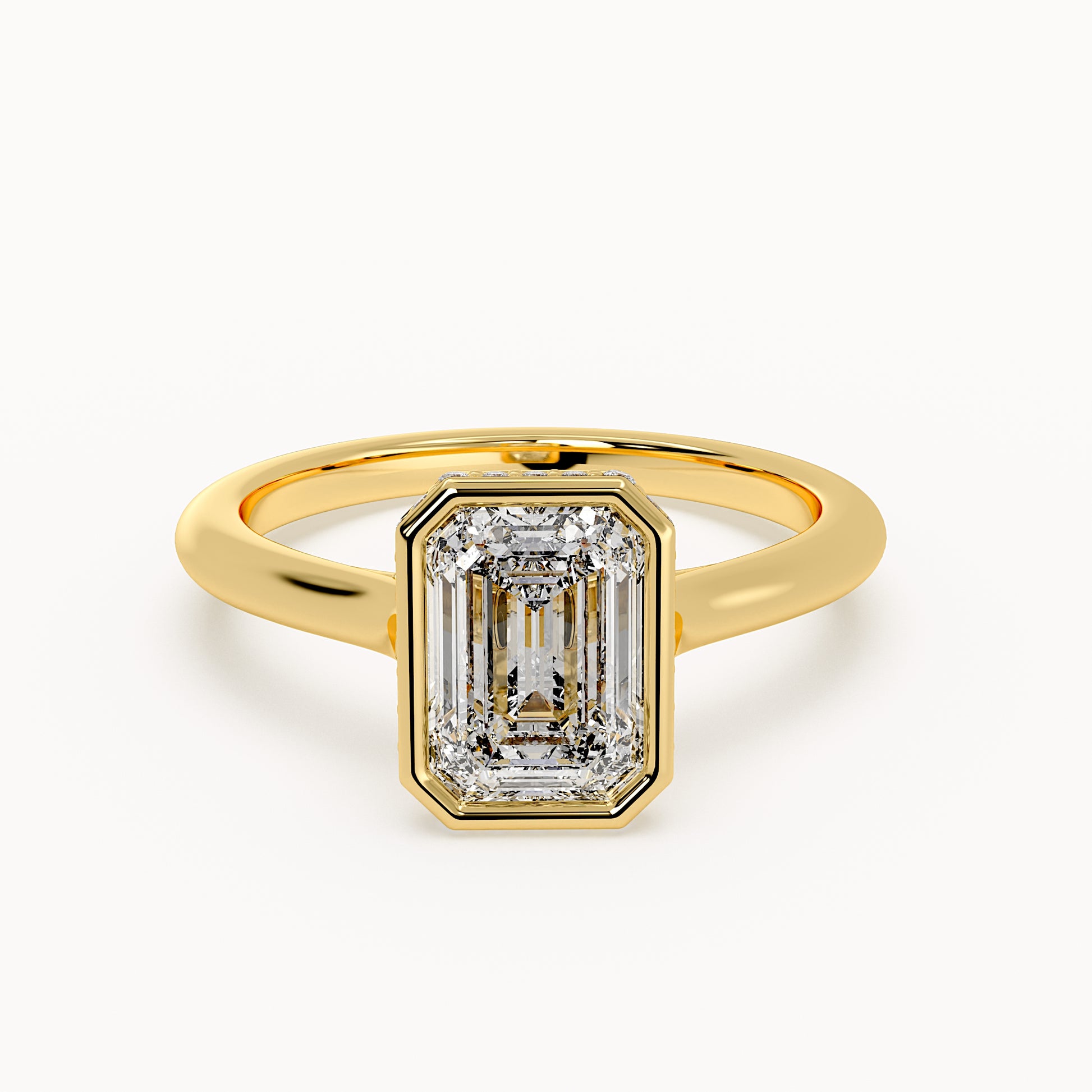 Lorelai - Yellow Gold - lorelai-YG-emerald-hero
