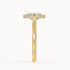 Lorelai - Yellow Gold - lorelai-YG-oval-side