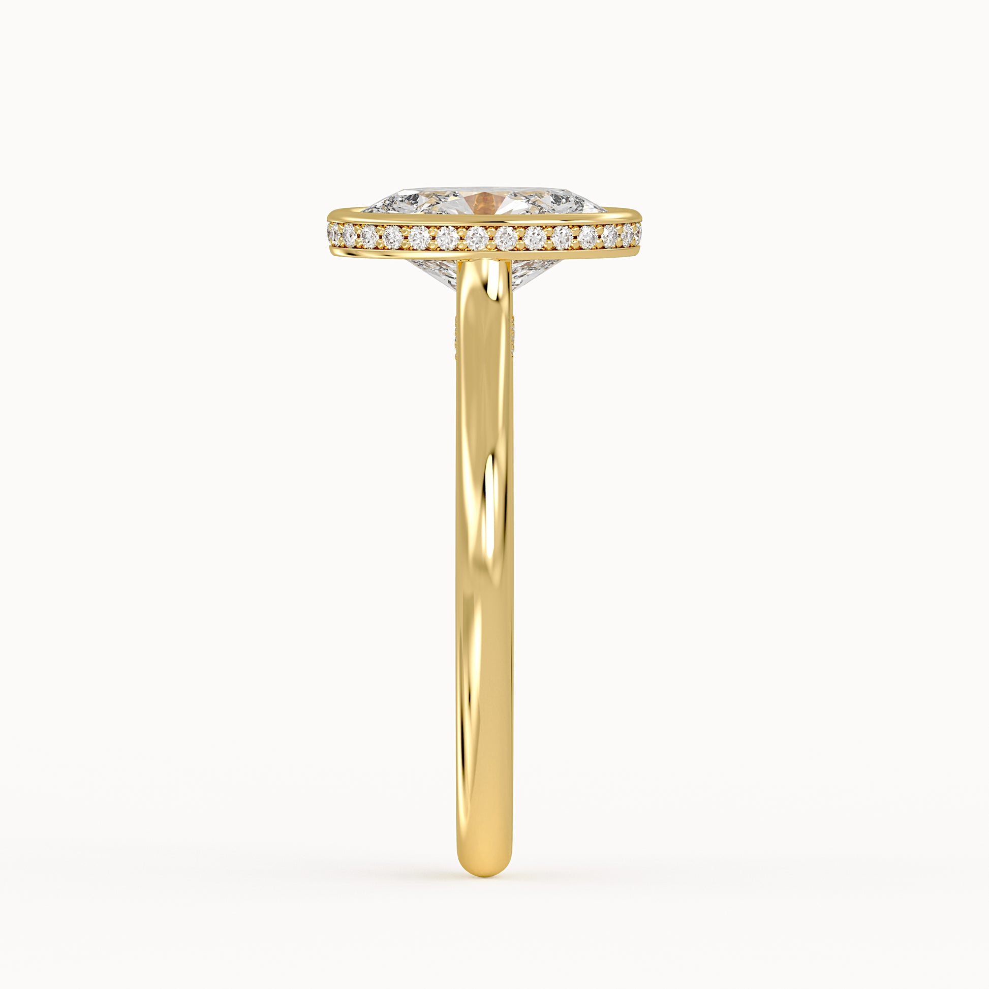 Lorelai - Yellow Gold - lorelai-YG-oval-side
