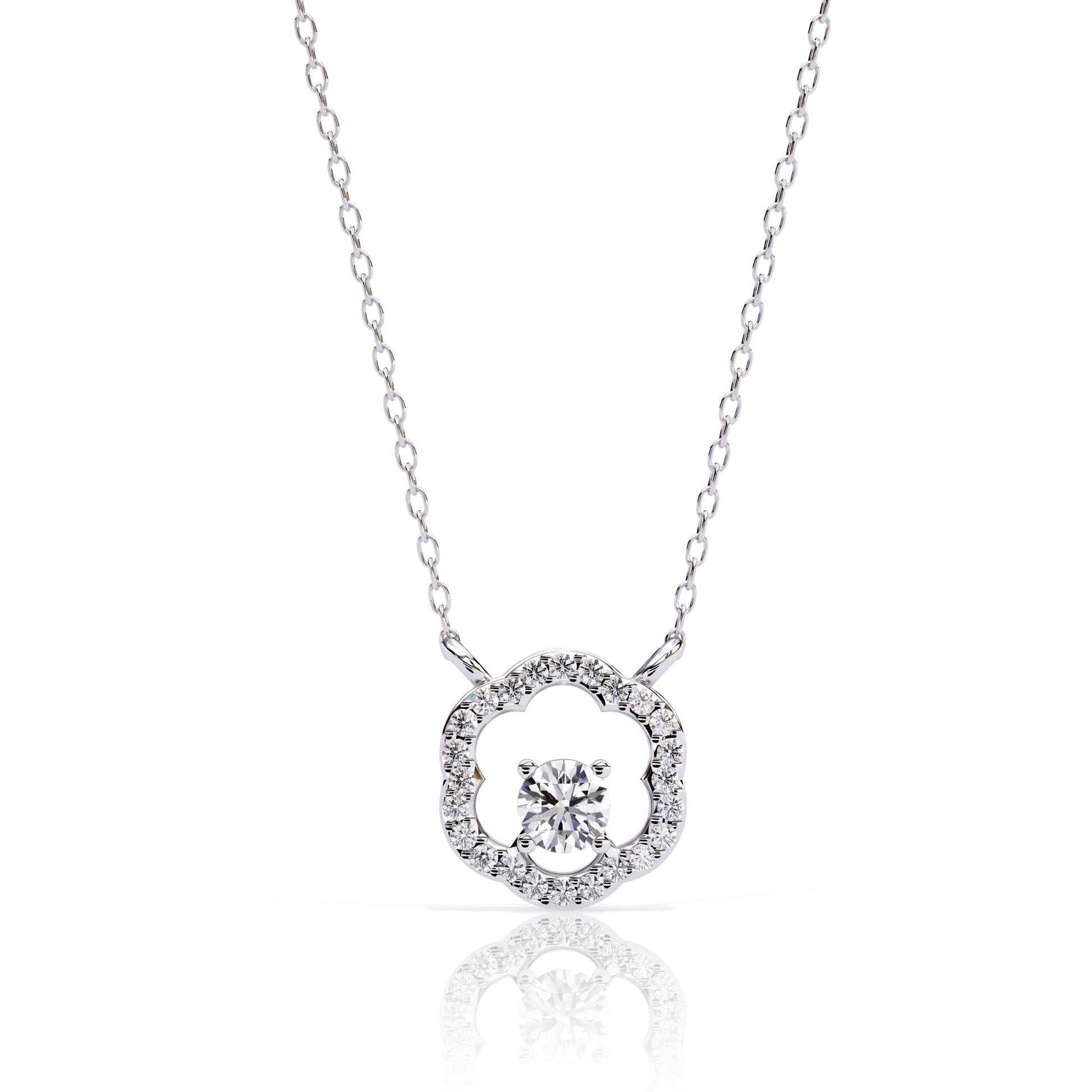 Lucienne - White Gold - lucienne-WG-round-front
