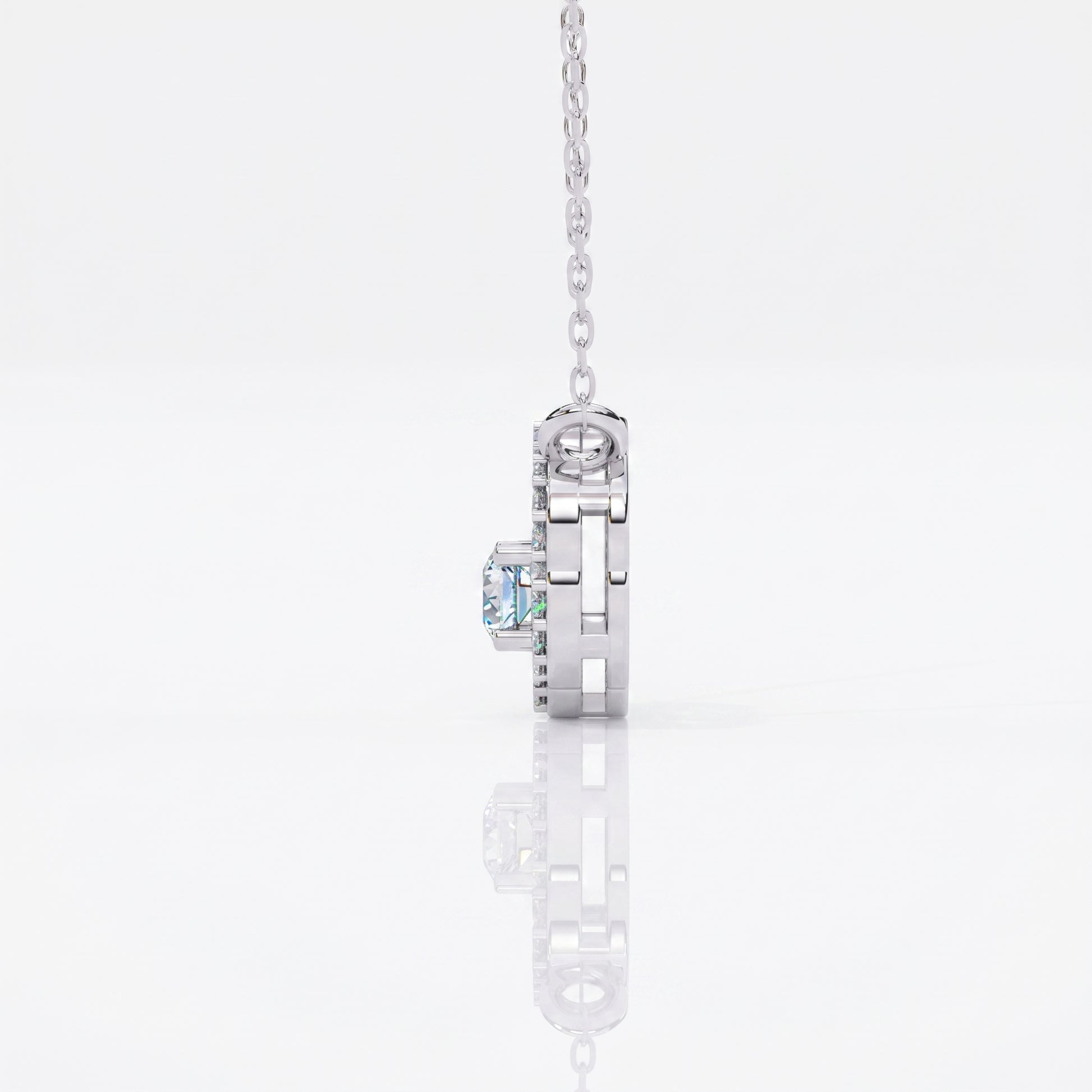 Lucienne - White Gold - lucienne-WG-round-side