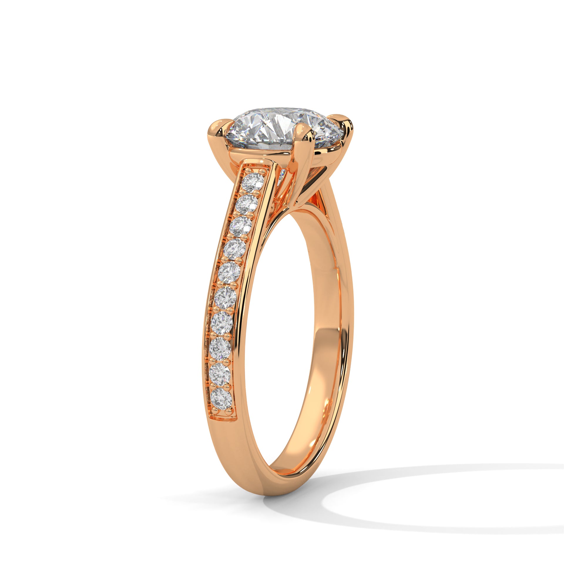 Luna - Rose Gold - luna-RG-round-side
