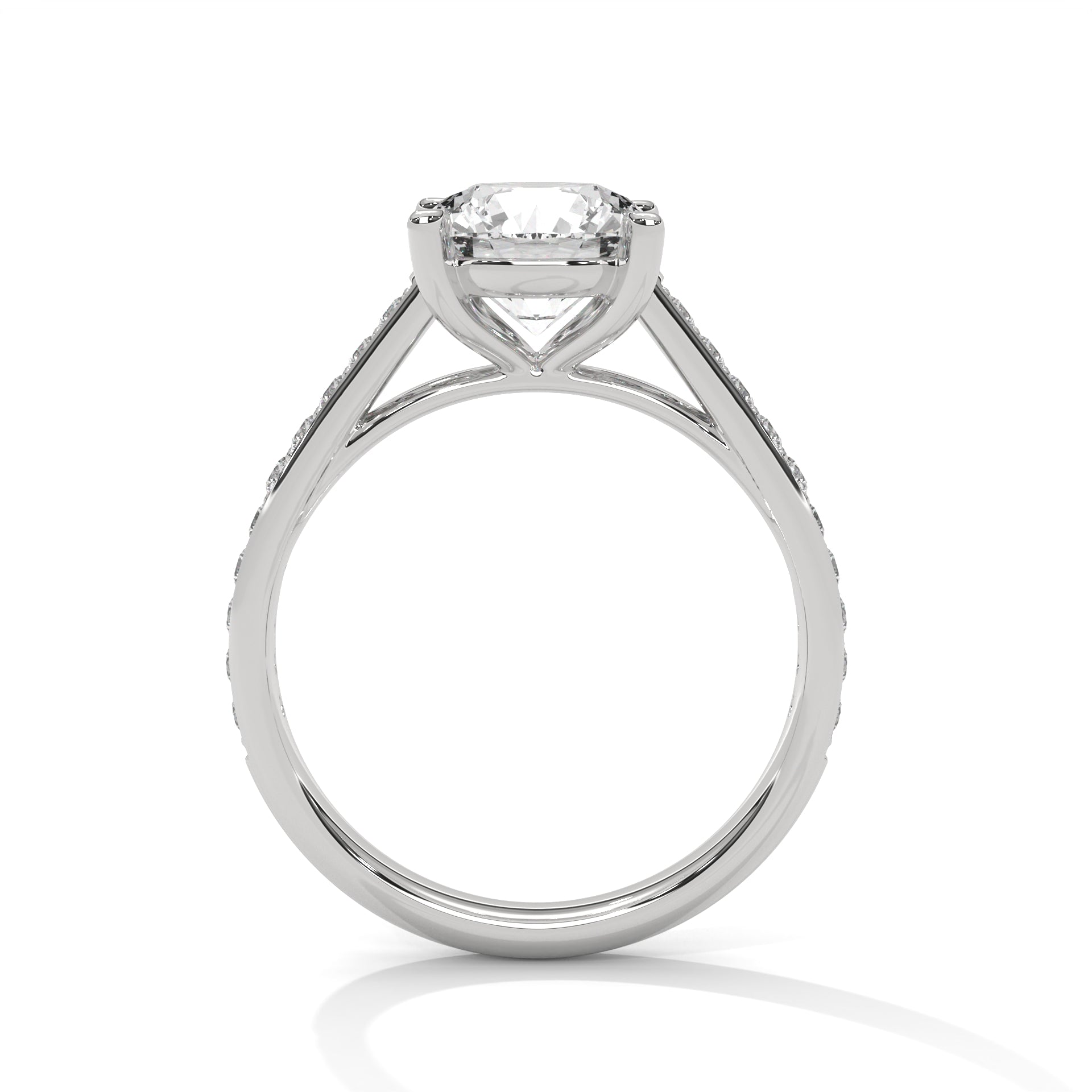 Luna - White Gold - luna-WG-round-front