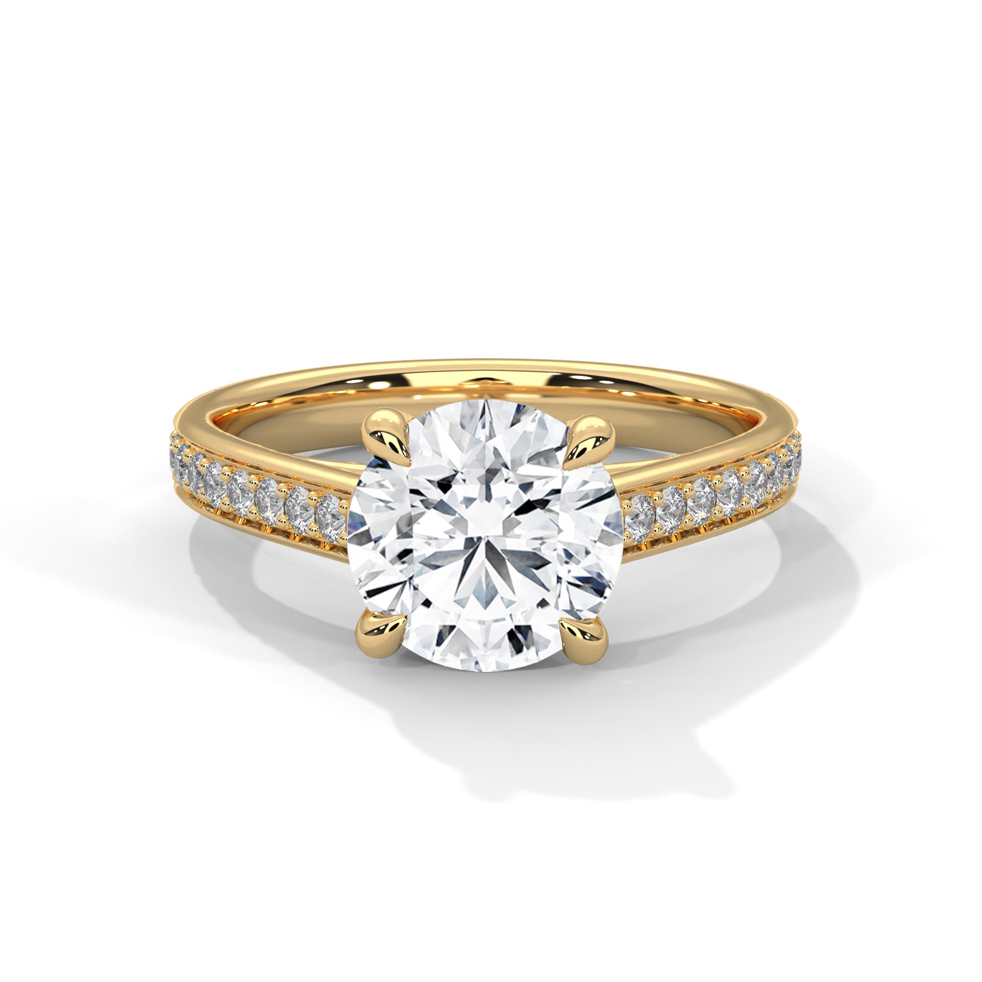 Luna - Yellow Gold - luna-YG-round-hero