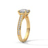 Luna - Yellow Gold - luna-YG-round-side