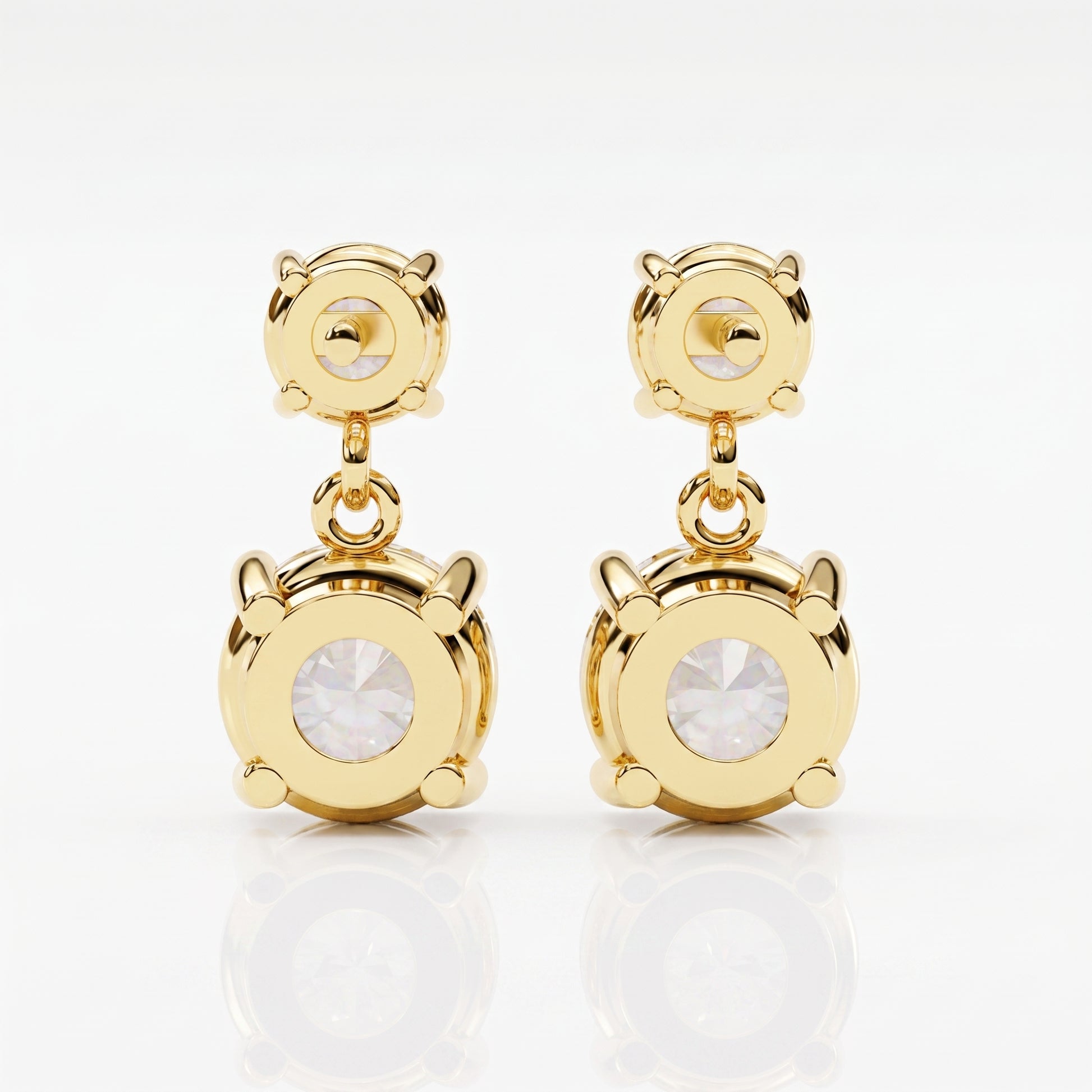 Mara - Yellow Gold - mara-YG-round-back