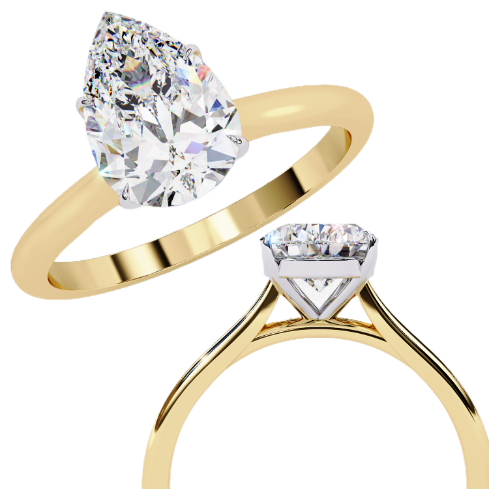 Margot - Yellow Gold - margot-YG-pear-angle