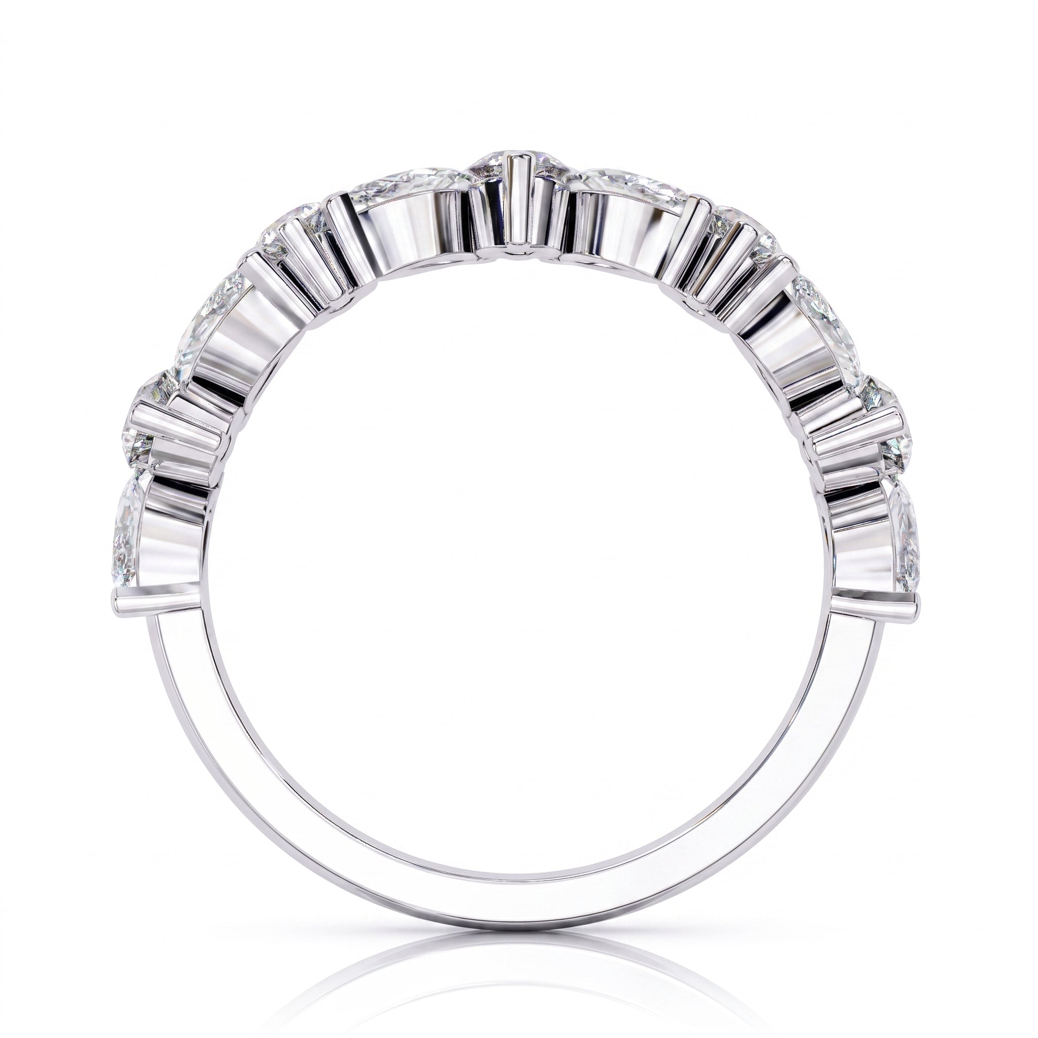 Marie - White Gold - marie-WG-round-front