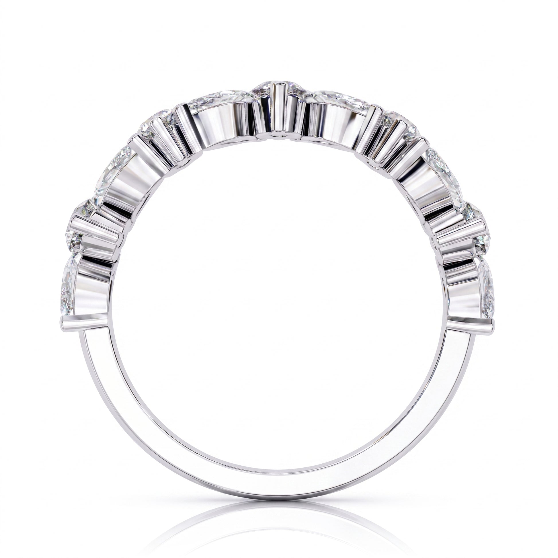 Marie - White Gold - marie-WG-round-front