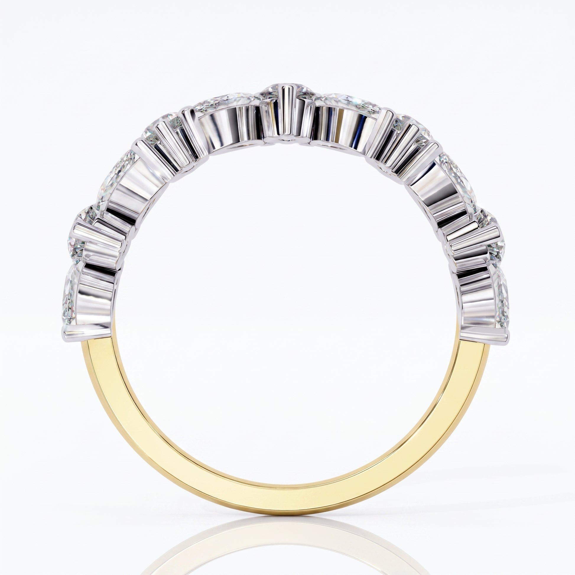 Marie - Yellow Gold - marie-YG-round-front