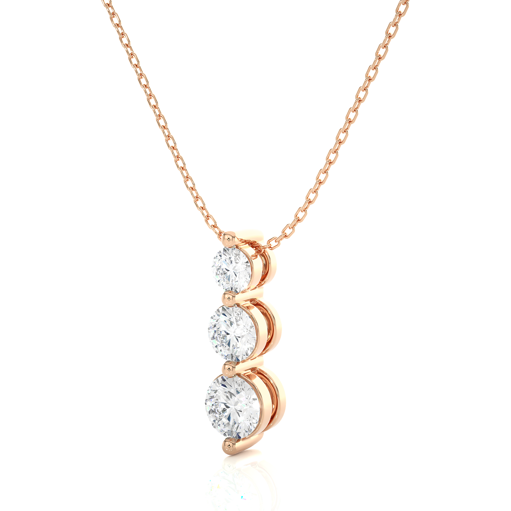 Mathilde - Rose Gold - mathilde-RG-round-front