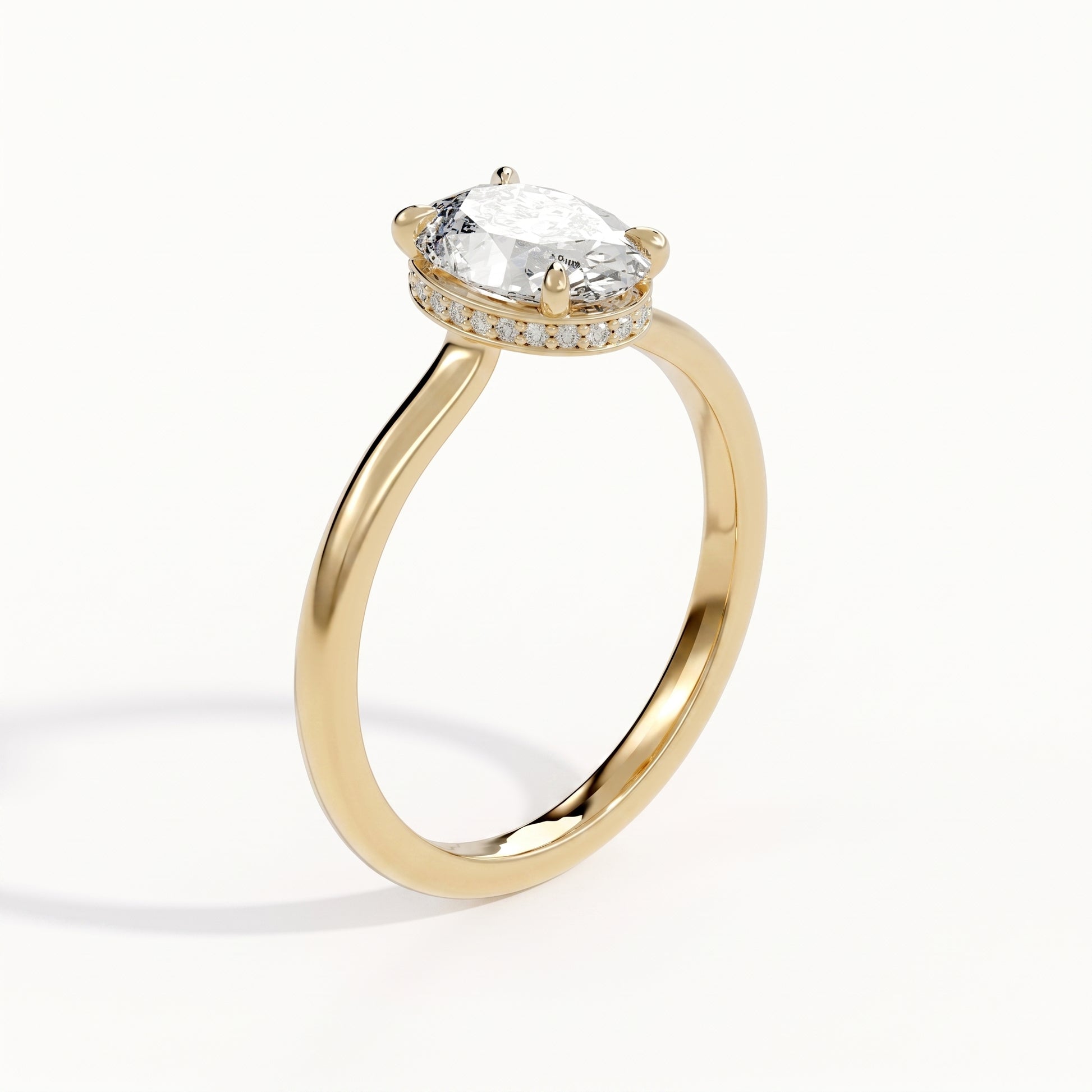 Meghan - Yellow Gold - meghan-YG-oval-angle