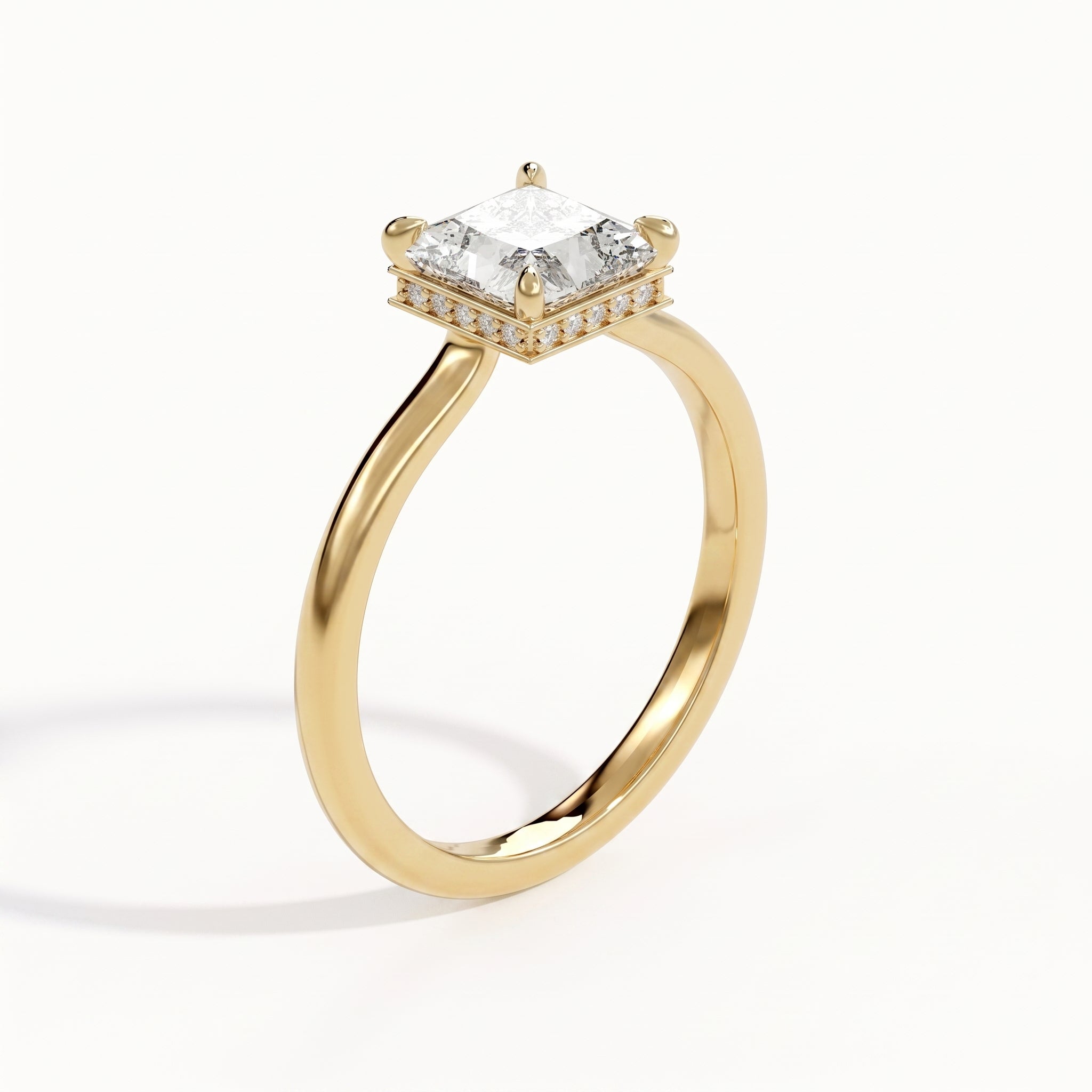 Meghan - Yellow Gold - meghan-YG-princess-angle