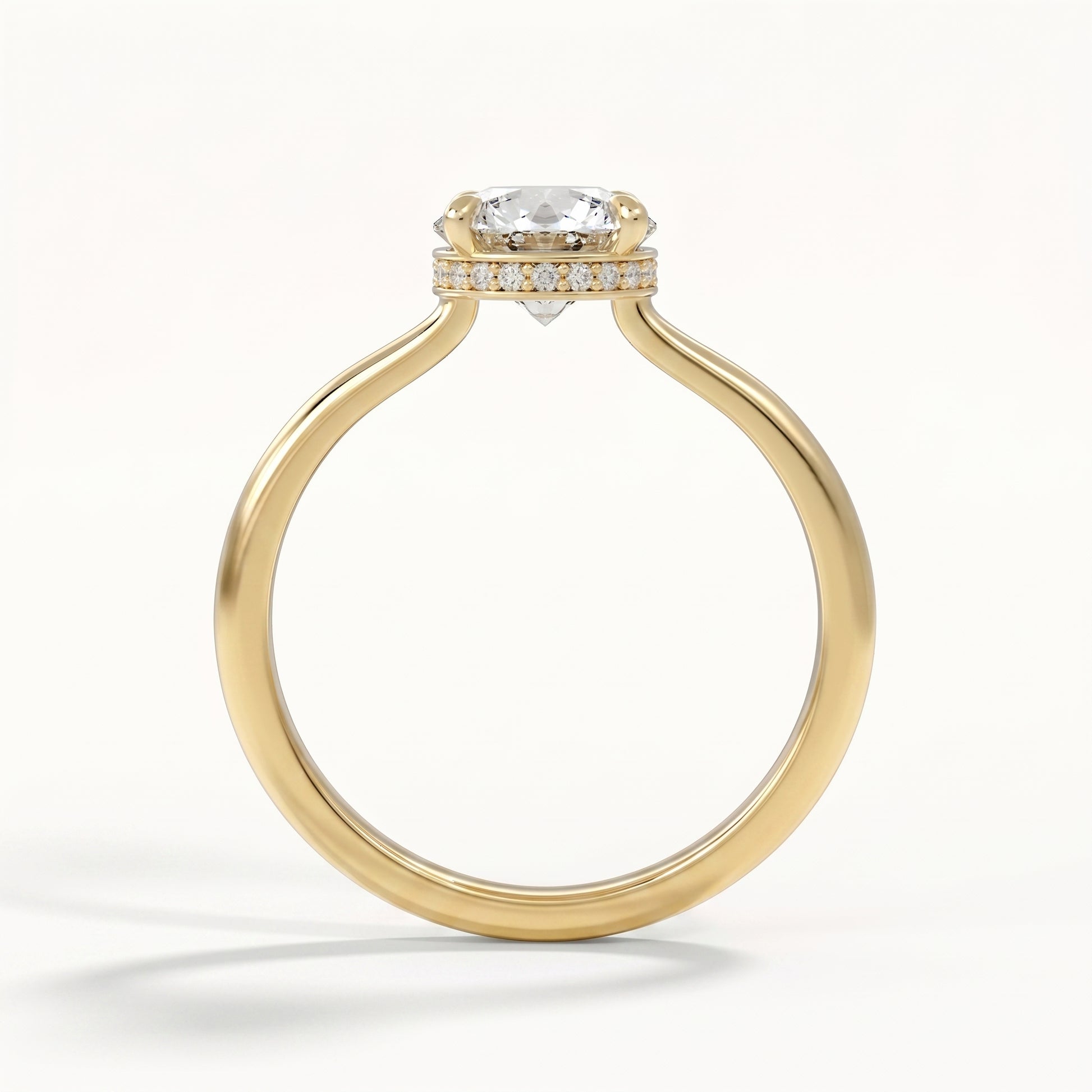 Meghan - Yellow Gold - meghan-YG-round-front
