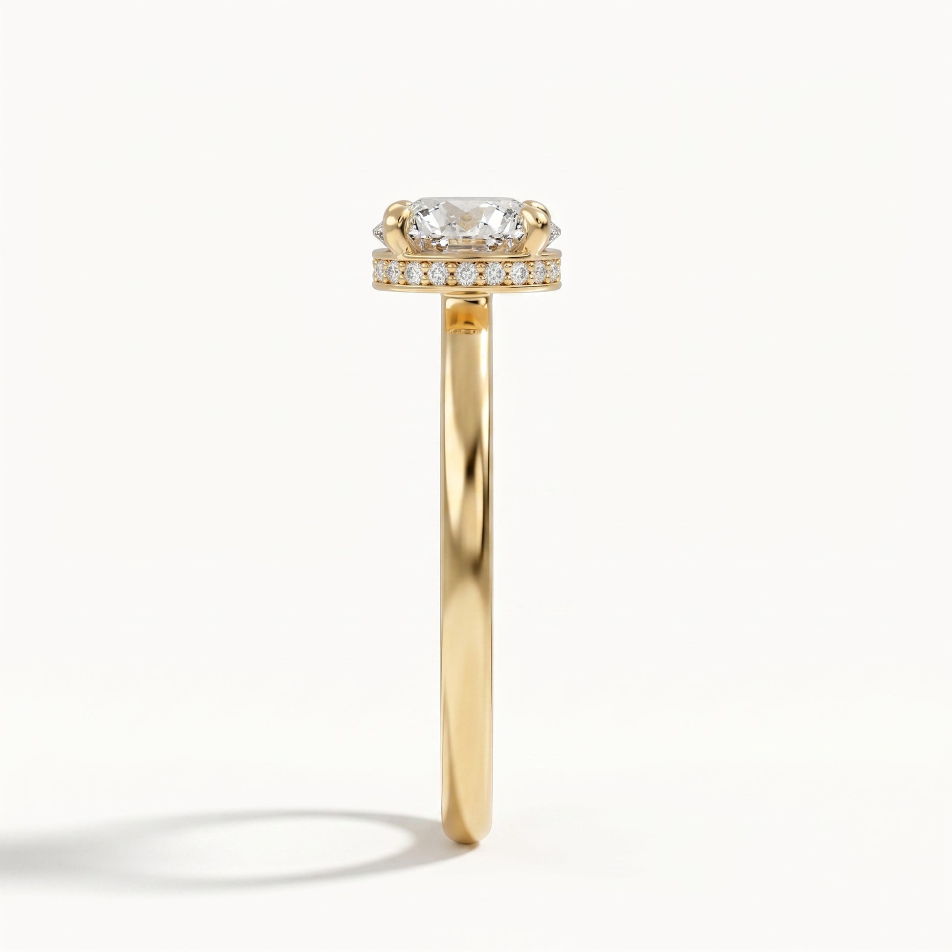 Meghan - Yellow Gold - meghan-YG-round-side