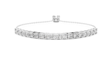Melanie - Classic Tennis Lab Grown Diamond Bracelet in Gold