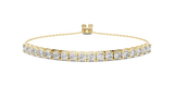 Melanie - Classic Tennis Lab Grown Diamond Bracelet in Sterling Silver
