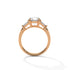 Mia - Rose Gold - round-front