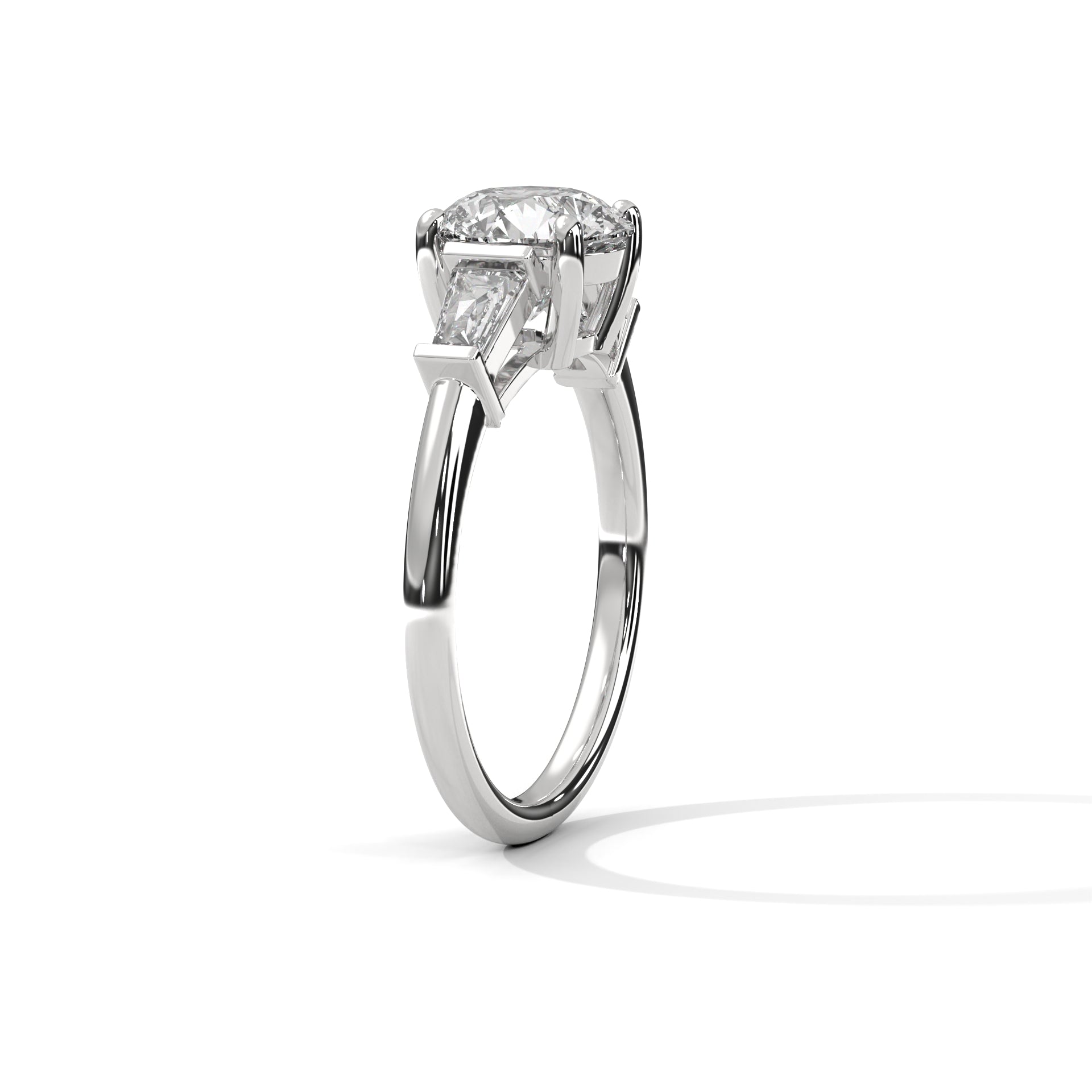 Mia - White Gold - round-side