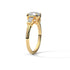 Mia - Yellow Gold - round-side