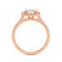 Miraat - Rose Gold - miraat-RG-emerald-front