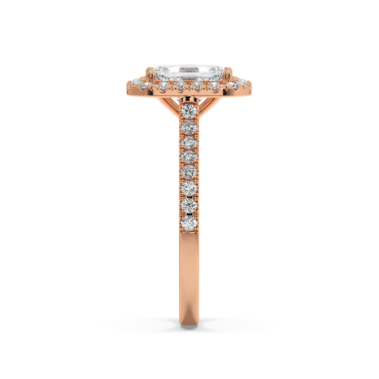 Miraat - Rose Gold - miraat-RG-emerald-side