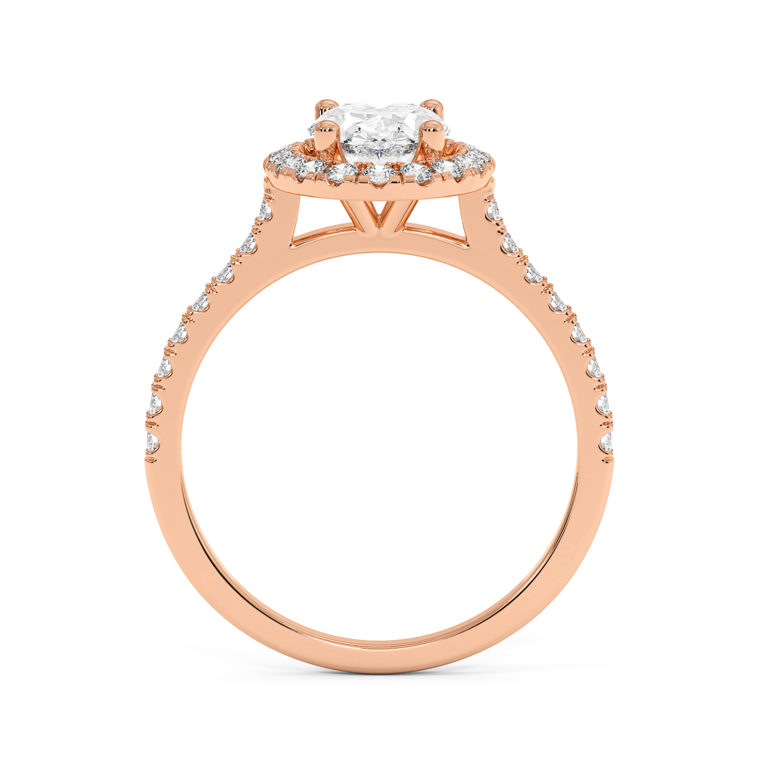 Miraat - Rose Gold - miraat-RG-oval-front