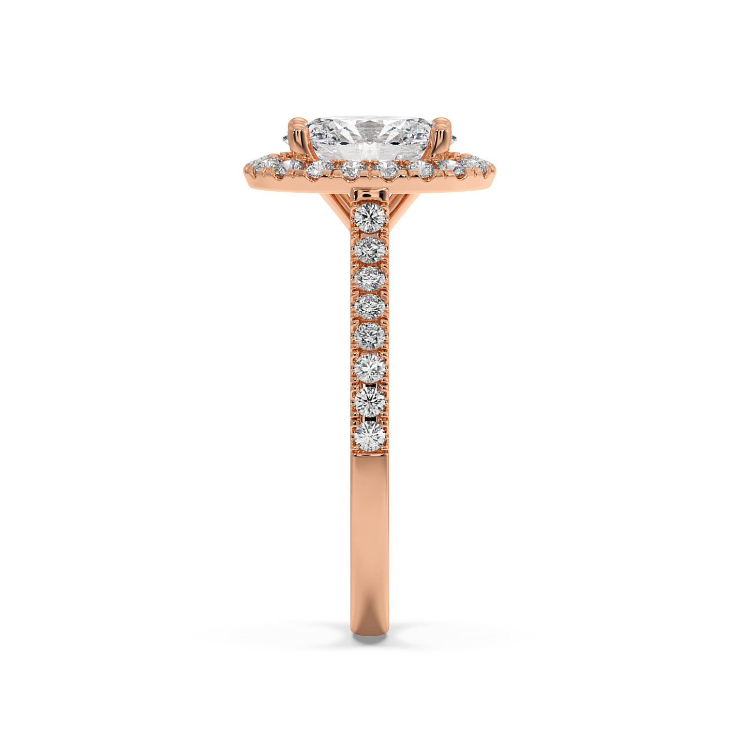 Miraat - Rose Gold - miraat-RG-oval-side