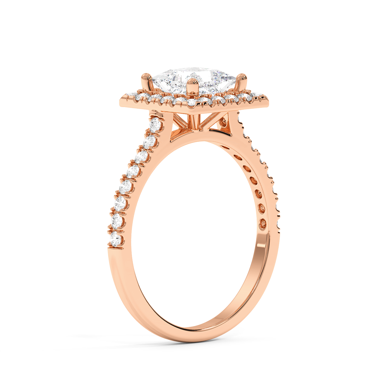 Miraat - Rose Gold - miraat-RG-princess-angle