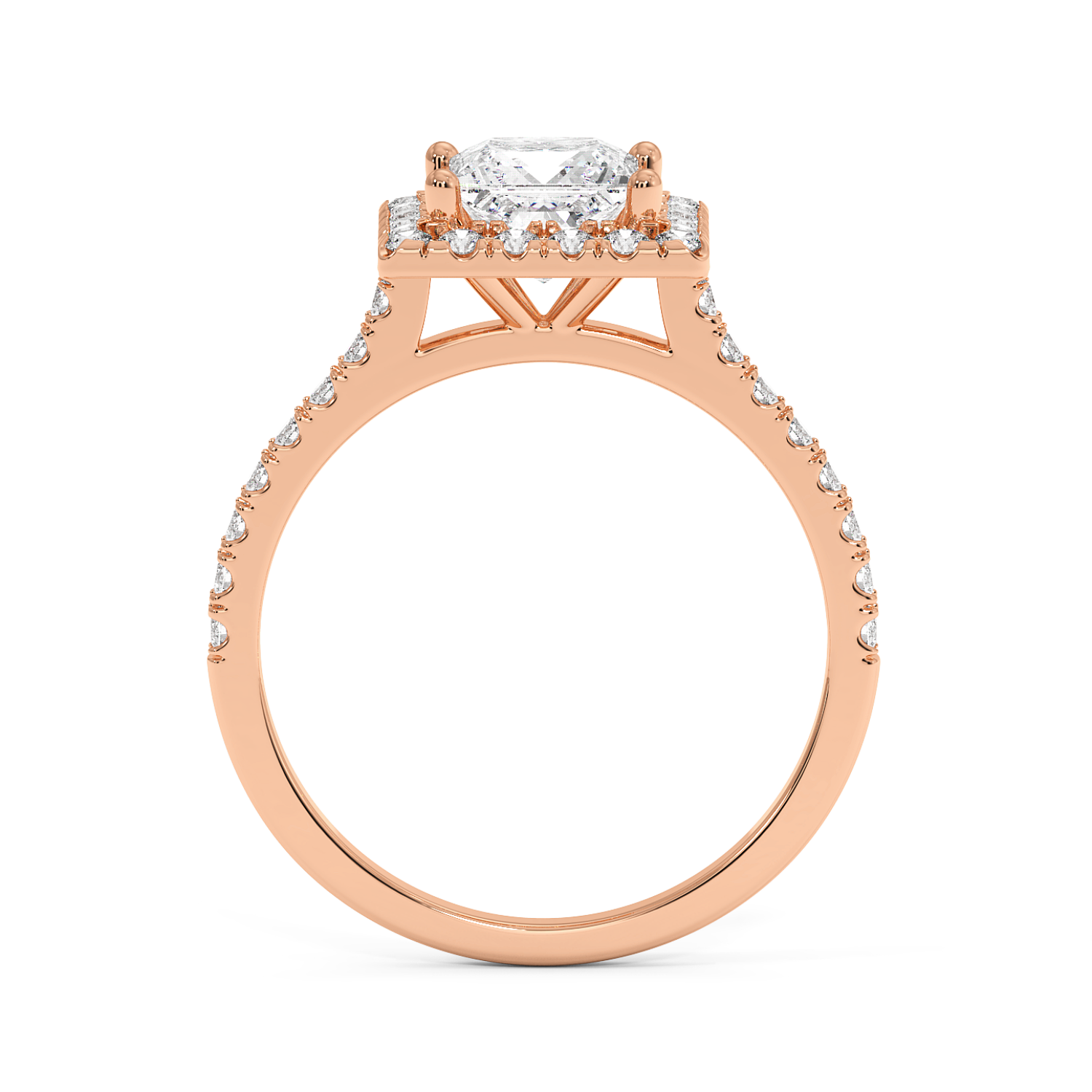 Miraat - Rose Gold - miraat-RG-princess-front