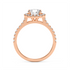 Miraat - Rose Gold - miraat-RG-round-front
