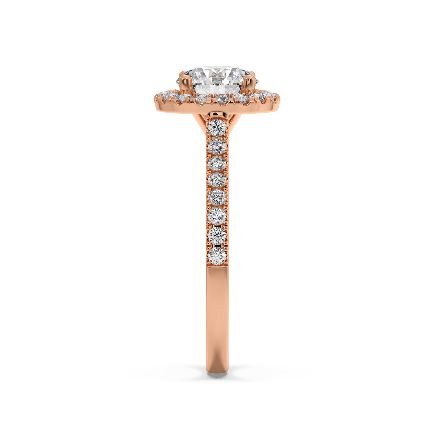 Miraat - Rose Gold - miraat-RG-round-side
