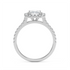 Miraat - White Gold - miraat-WG-emerald-front