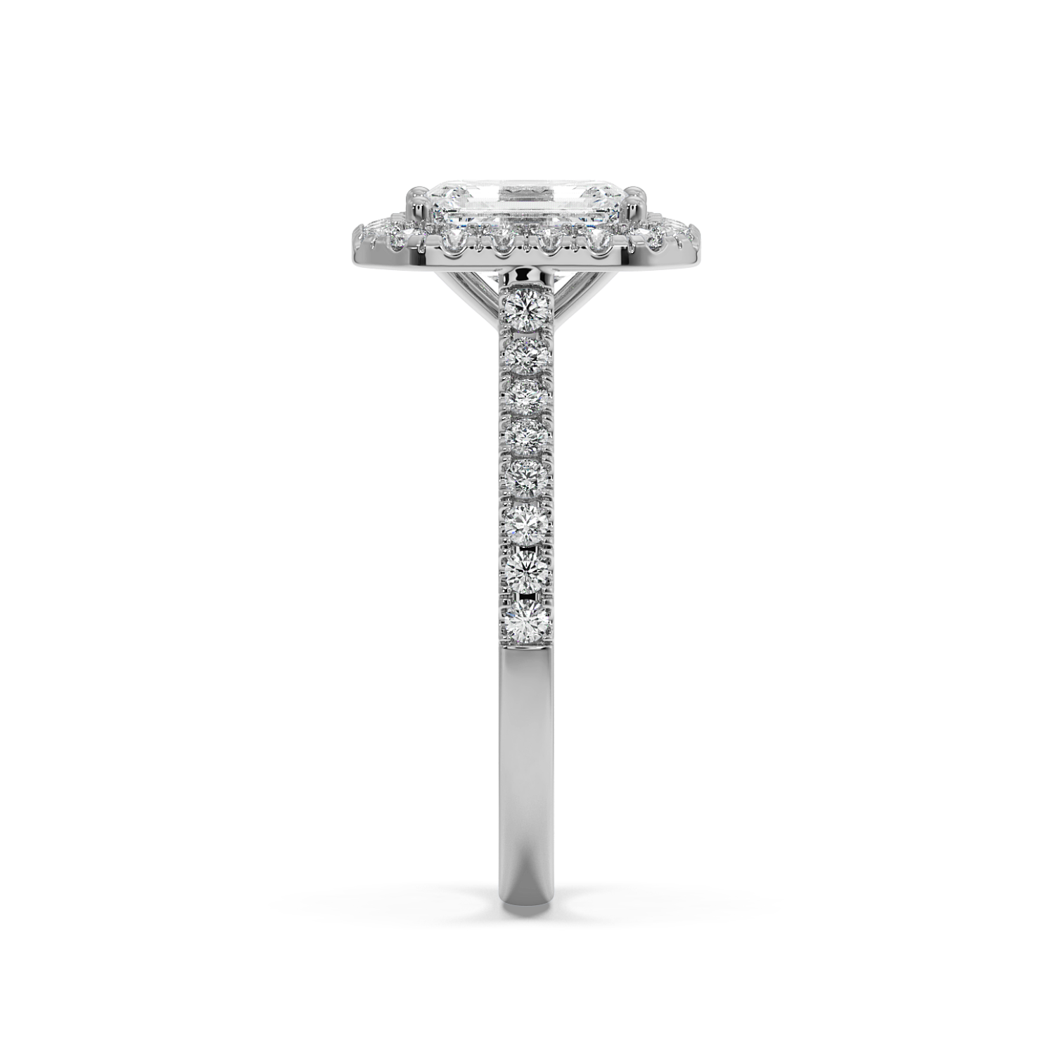 Miraat - White Gold - miraat-WG-emerald-side
