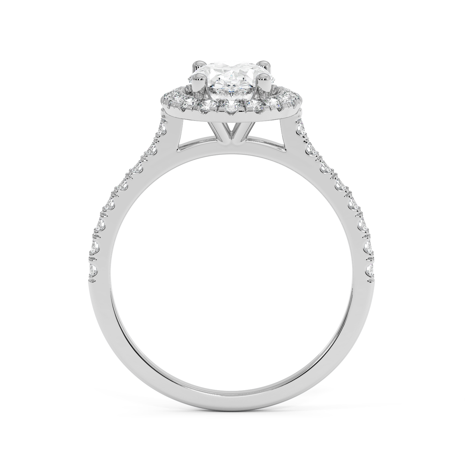 Miraat - White Gold - miraat-WG-oval-front